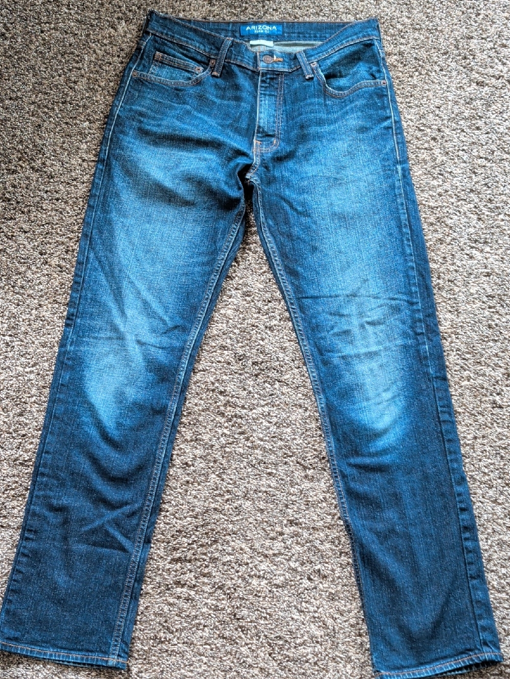 Men's Arizona Jean Company Athletic Flex Fit Blue Jeans - 30x32